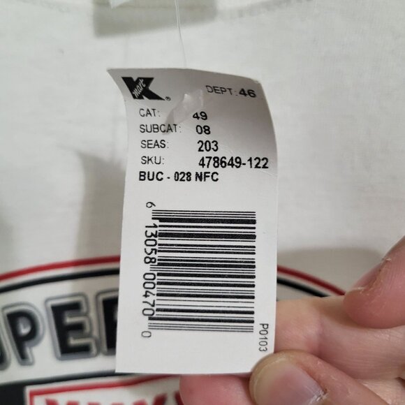 Super Bowl XXXVII Tampa Bay Buccaneers Champions Shirt NFL Players 2003 SZ LG - Picture 4 of 12